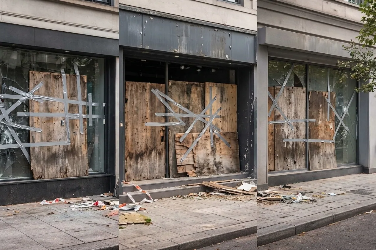 Vitrier / vitrerie à Évry-Courcouronnes — avant (chantier 3)